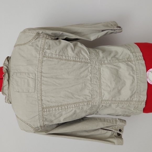 DECREE tan zip-up jacket size medium - Picture 5 of 11